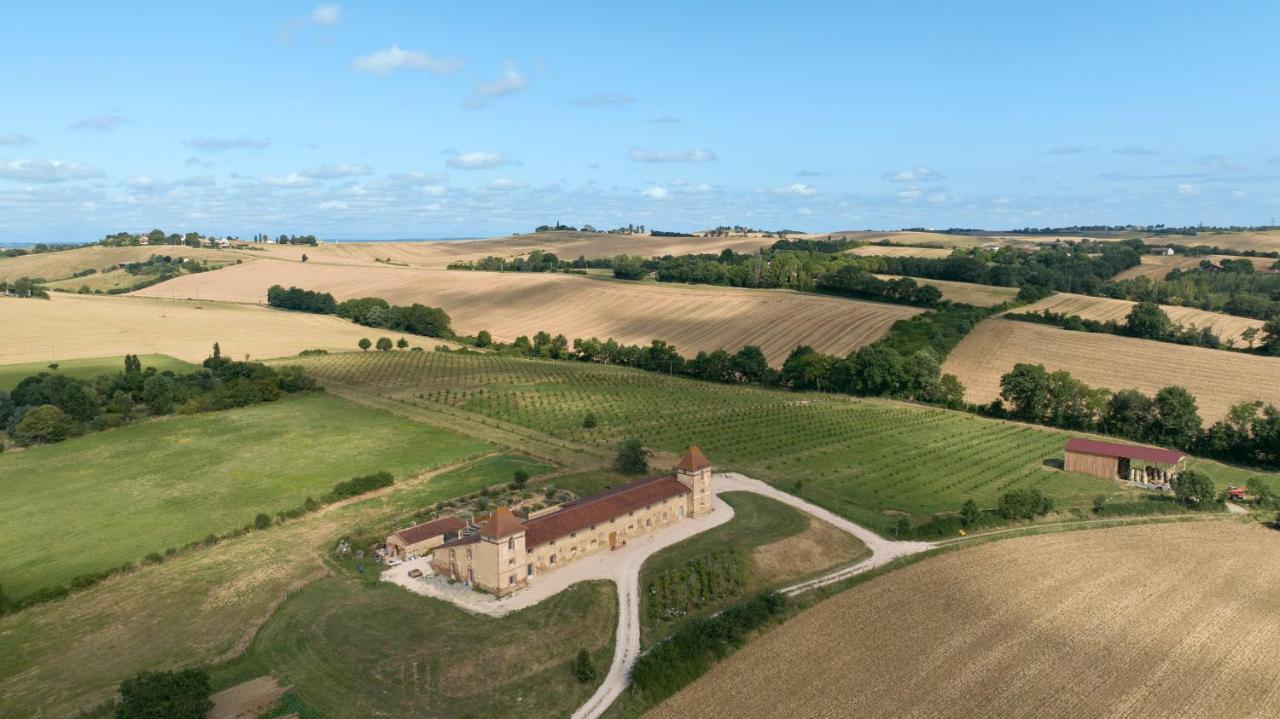 Hotel Escons Domaine De Charme Saint-Sulpice-sur-Leze Zewnętrze zdjęcie