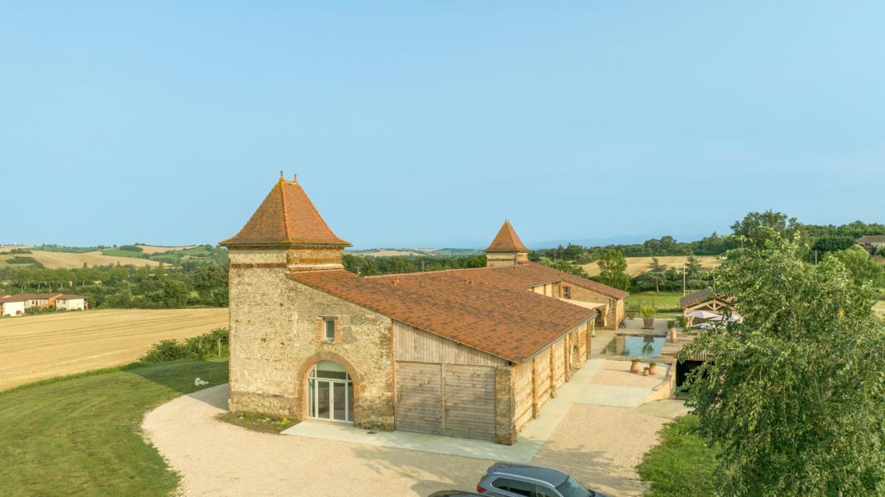 Hotel Escons Domaine De Charme Saint-Sulpice-sur-Leze Zewnętrze zdjęcie