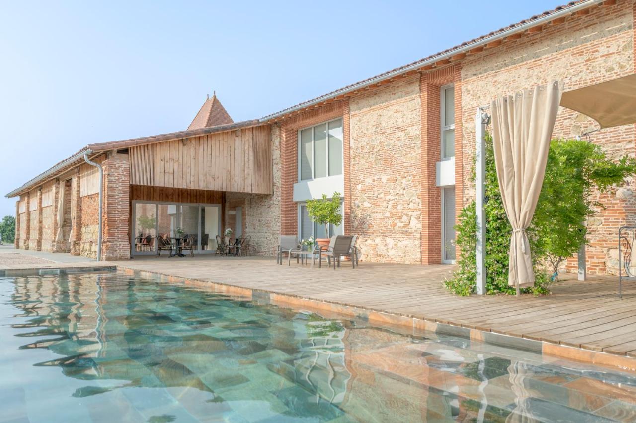 Hotel Escons Domaine De Charme Saint-Sulpice-sur-Leze Zewnętrze zdjęcie